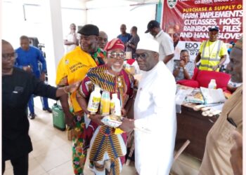 Senator Neda Imasuen Cautions Edo Farmers Against Auctioning Empowerment Tools