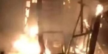 Goods Destroyed as Fire Wrecks Phone Village in Ilorin