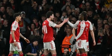 Eze Rocket Fires Arsenal Into Champions League Quarters