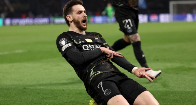 PSG Thump Chelsea 5-2 in UCL Last 16 First Leg